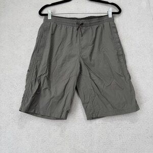 Kuhl Shorts Mens Small Gray Drawstring Lightweight Hiking Trail Pockets Outdoor